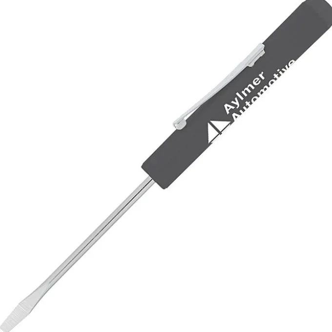 Flat Tip Screwdriver - Button Top