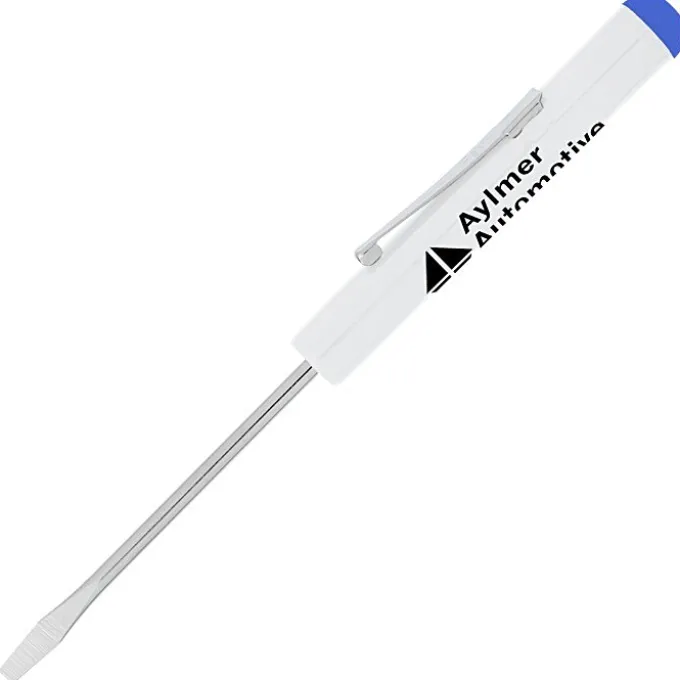 Flat Tip Screwdriver - Button Top