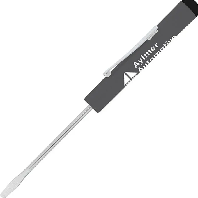 Flat Tip Screwdriver - Button Top