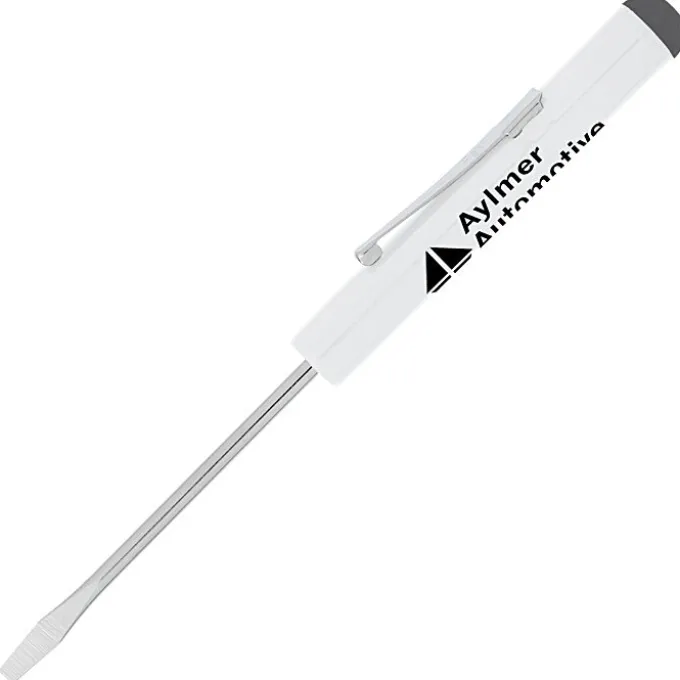 Flat Tip Screwdriver - Button Top