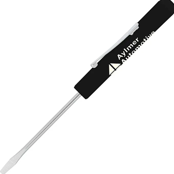 Flat Tip Screwdriver - Button Top