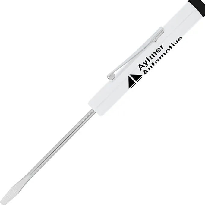 Flat Tip Screwdriver - Button Top