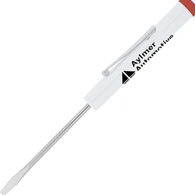 Flat Tip Screwdriver - Button Top
