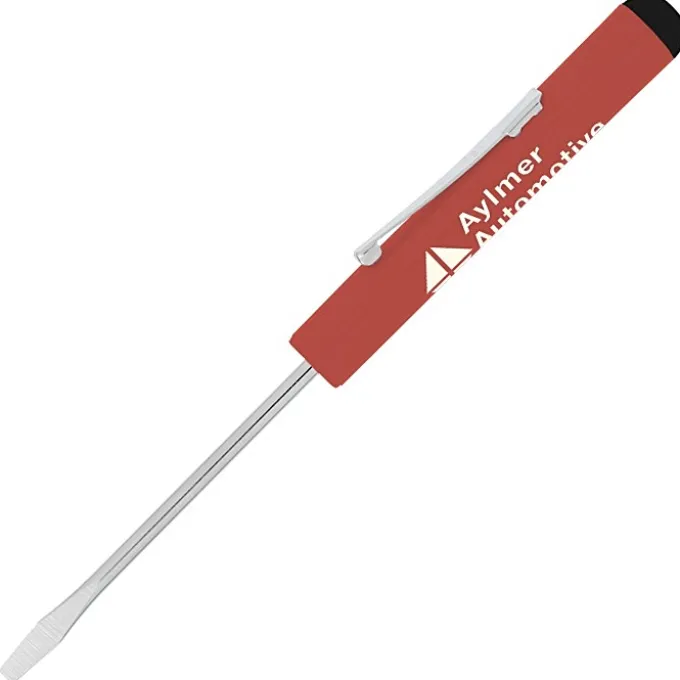 Flat Tip Screwdriver - Button Top