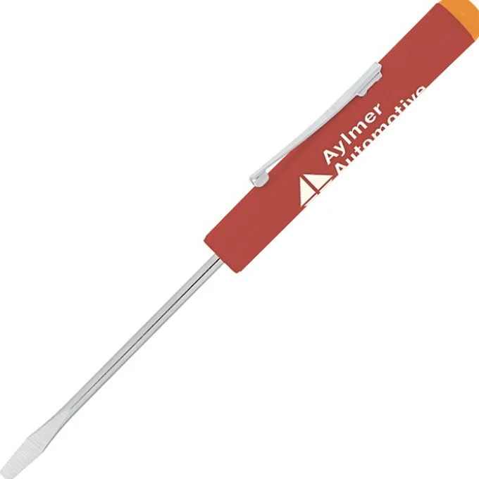 Flat Tip Screwdriver - Button Top