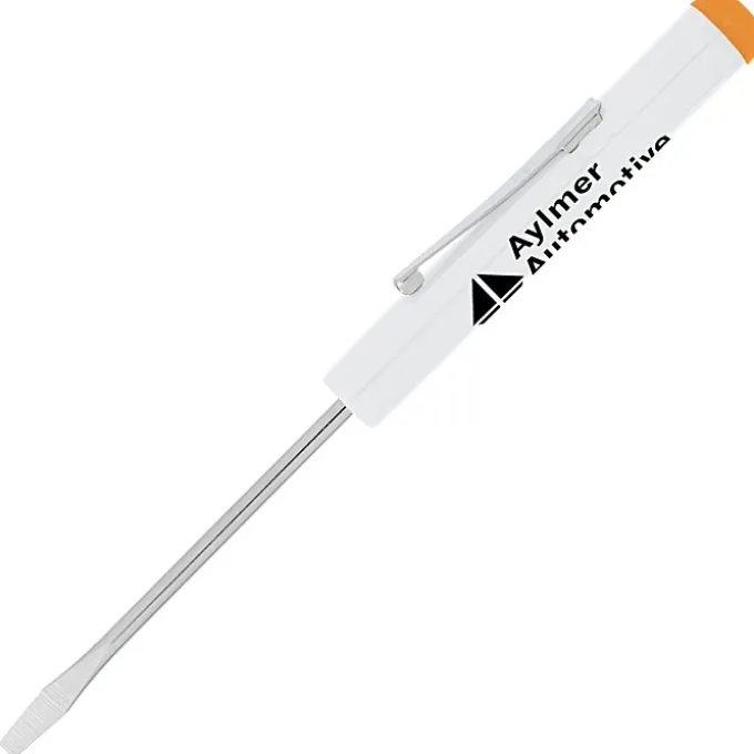 Flat Tip Screwdriver - Button Top