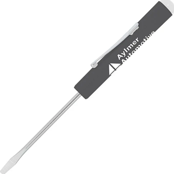 Flat Tip Screwdriver - Button Top