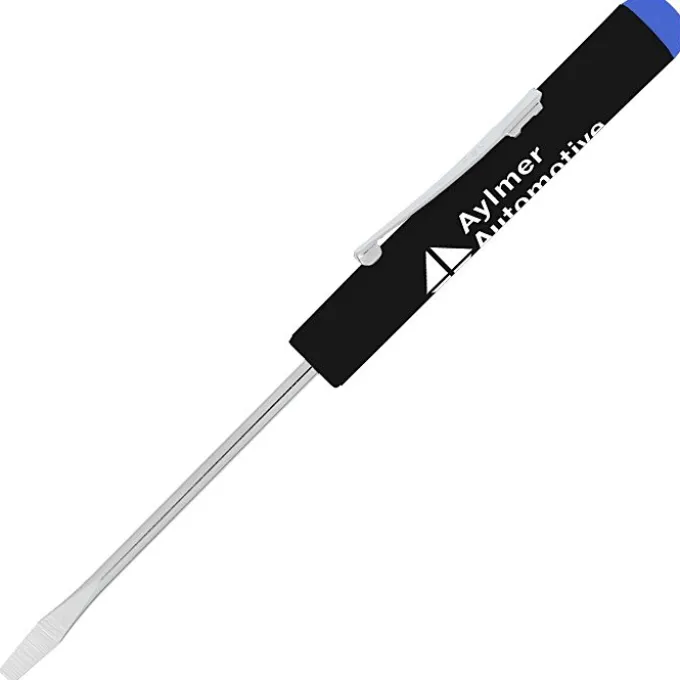 Flat Tip Screwdriver - Button Top