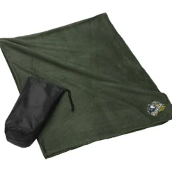 Fleece Blanket with Pouch