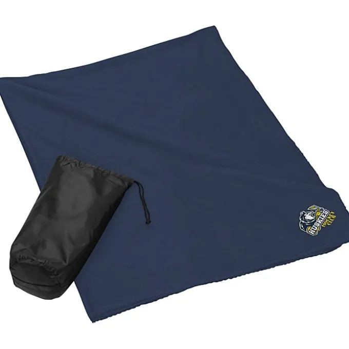 Fleece Blanket with Pouch