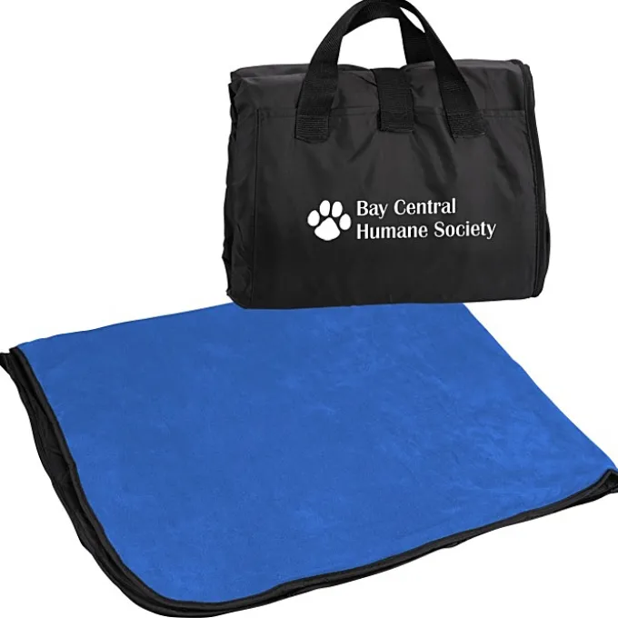 Fleece/Nylon Outdoor Blanket - 24 hr