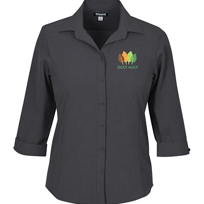 FlexBatiste 3/4-Sleeve Blouse - Ladies'