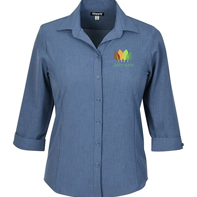 FlexBatiste 3/4-Sleeve Blouse - Ladies'