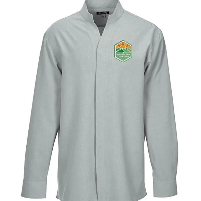 FlexBatiste Stand-Up Collar Shirt - Men's