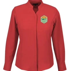 FlexBatiste Stand-Up Collar Shirt - Ladies'