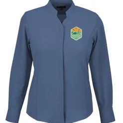 FlexBatiste Stand-Up Collar Shirt - Ladies'