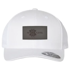 Flexfit 110 Mesh Back Cap - Laser Engraved Patch
