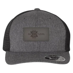 Flexfit 110 Mesh Back Cap - Laser Engraved Patch