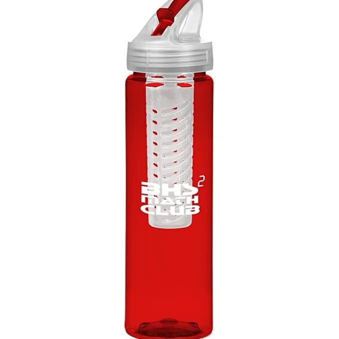 Flip Out Infuser Color Sport Bottle - 24 oz