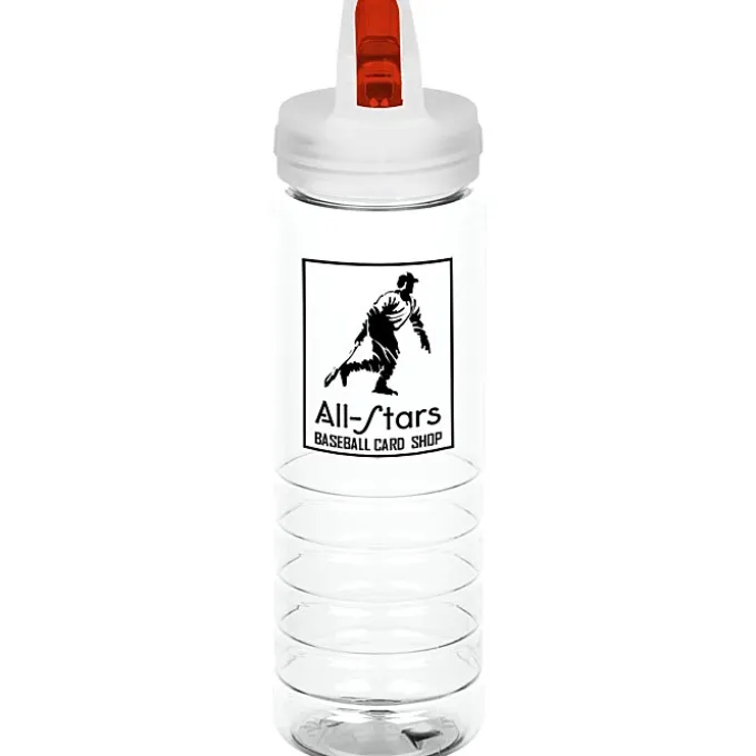 Flip Out Ringed Sport Bottle - 26 oz
