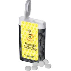 Flip Top Dispenser with Sugar-Free Mints - 24 hr