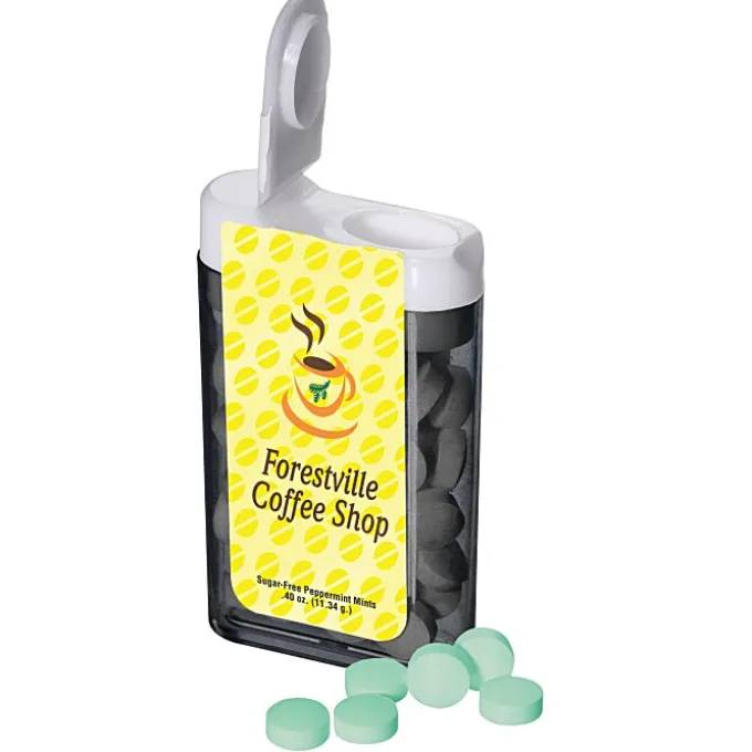 Flip Top Dispenser with Sugar-Free Mints - 24 hr