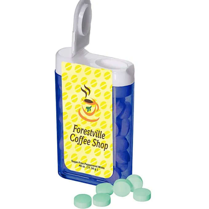 Flip Top Dispenser with Sugar-Free Mints - 24 hr