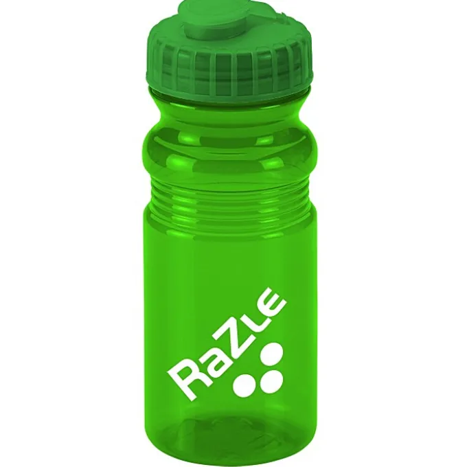 Flip Top Translucent Bottle - 20 oz