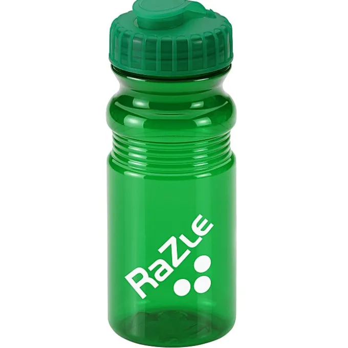 Flip Top Translucent Bottle - 20 oz