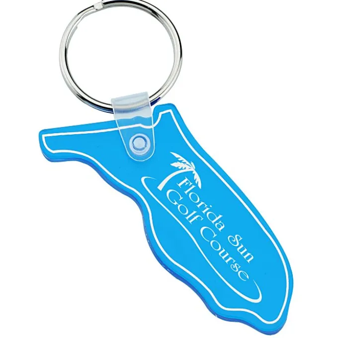 Florida Soft Keychain - Translucent