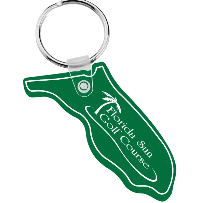Florida Soft Keychain - Translucent