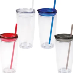 Flurry Tumbler with Straw - 20 oz - Full Color
