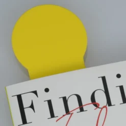 Foam Bookmark - Circle