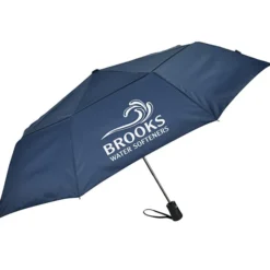 Folding Auto Open Vented Umbrella - 46-inch Arc