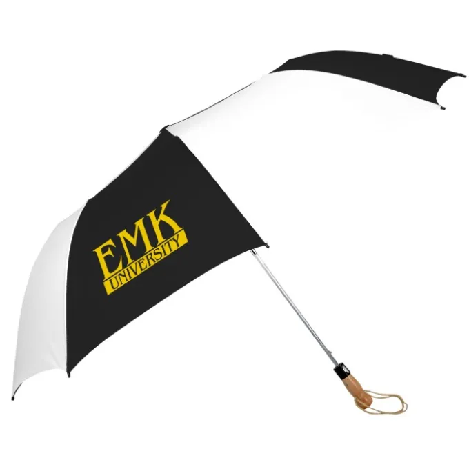 Folding Golf Umbrella with Auto Open - 58-inch Arc