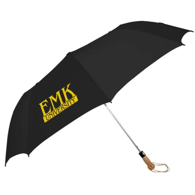 Folding Golf Umbrella with Auto Open - 58-inch Arc