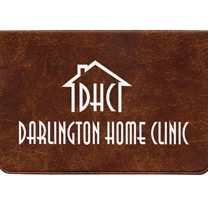 Fold Over Wallet - Executive - Marble