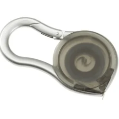 6-foot Silver Accent Carabiner Tape Measure