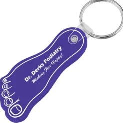 Foot Soft Keychain - Opaque