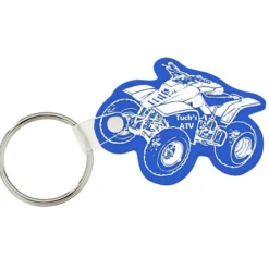 Four Wheeler Soft Keychain - Opaque