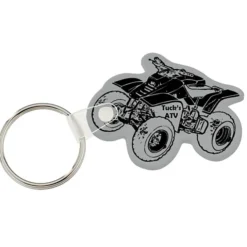 Four Wheeler Soft Keychain - Opaque