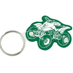 Four Wheeler Soft Keychain - Opaque