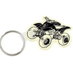 Four Wheeler Soft Keychain - Opaque