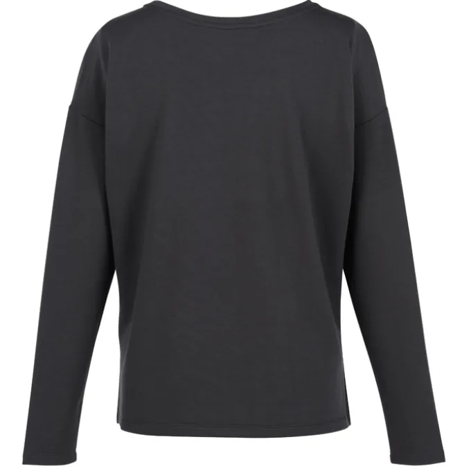 French Terry Drop Shoulder Stretch Pullover - Ladies'
