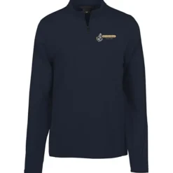French Terry 1/4-Zip Stretch Pullover - Men's