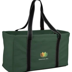 Front Pocket Utility Tote - Embroidered