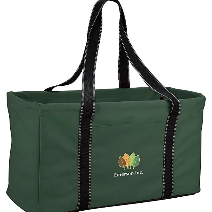 Front Pocket Utility Tote - Embroidered