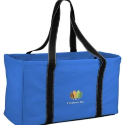 Front Pocket Utility Tote - Embroidered