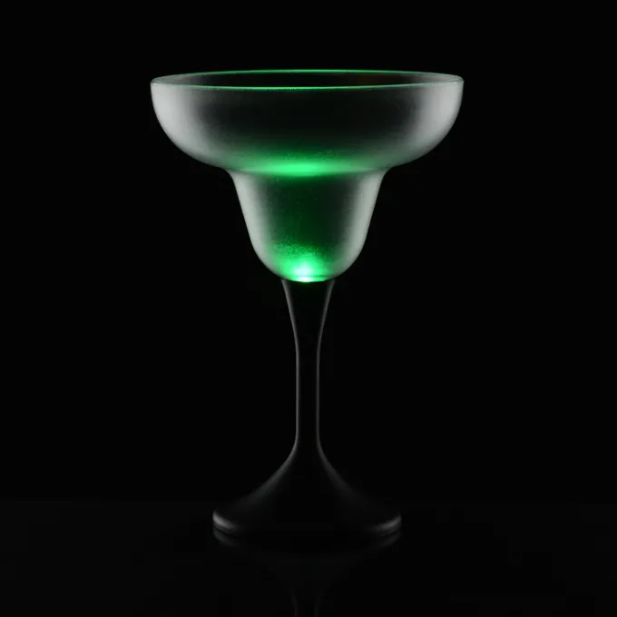 Frosted Light-Up Margarita Glass - 8 oz.