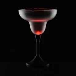 Frosted Light-Up Margarita Glass - 8 oz. - 24 hr